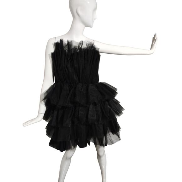 Hebeos Tulle Womens siz 12 Tiered Tulle Whimsical Fairygoth Kawaii Witchy Dress - Picture 6 of 10